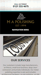 Mobile Screenshot of mapolishing.com