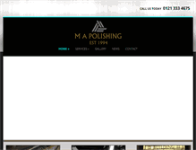 Tablet Screenshot of mapolishing.com